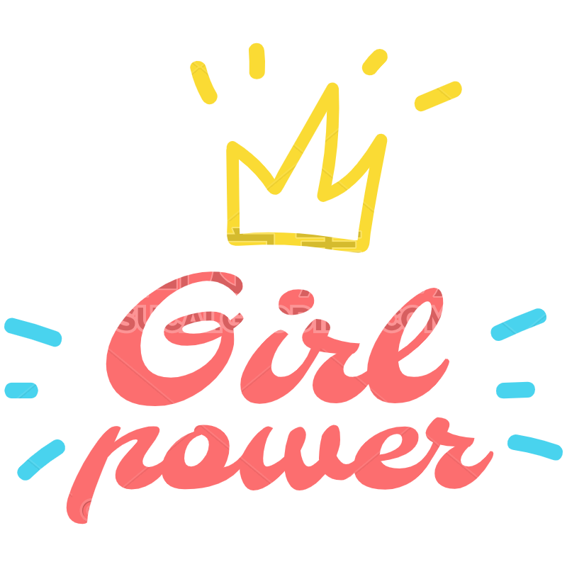 Girl Power Sticker