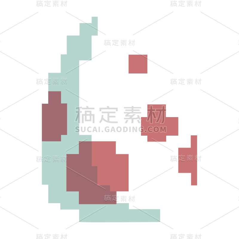 像素风套系贴纸-SVG-鹌鹑蛋