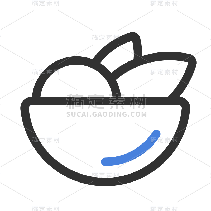 食品类详情页icon-SVG-沙拉