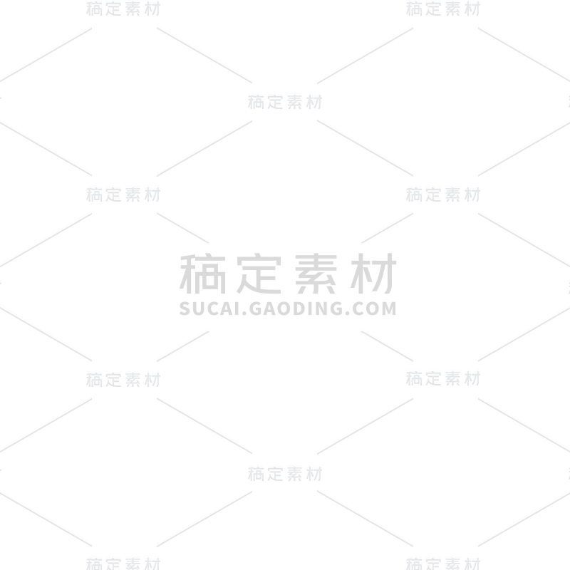 手绘-城市线稿建筑插画7