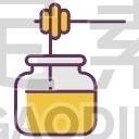 Honey, Bee, Jar, Pot, Recipient, Sweetfood, Desert
