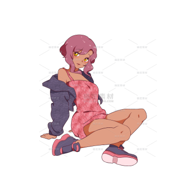 人物插画少女漫画