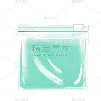 手绘-塑料垃圾分类环保元素贴纸3