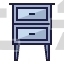 bedside table
