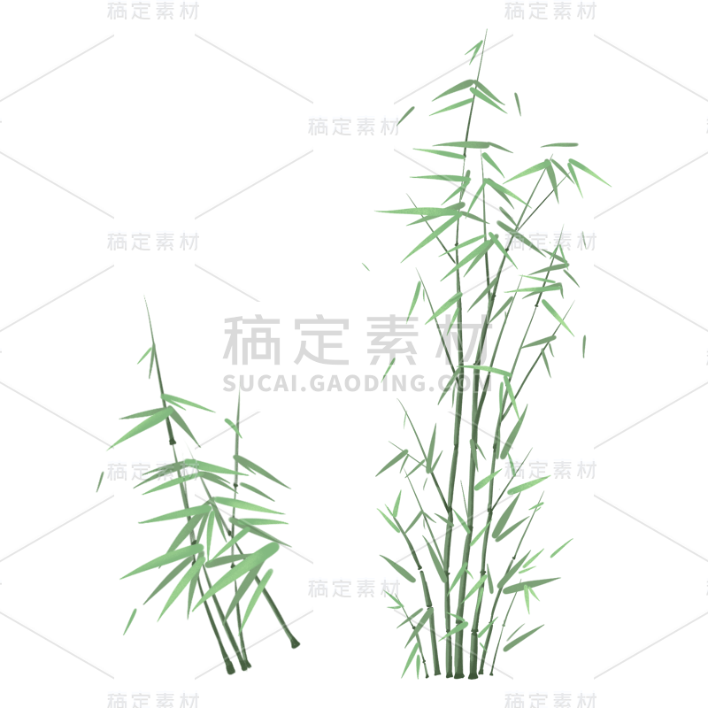 中国风-植物元素-竹子