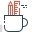 Pencil, Ruler, Mug, Holder, Design, Drawing, Write