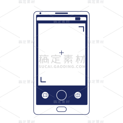 矢量互联网元素手机界面6