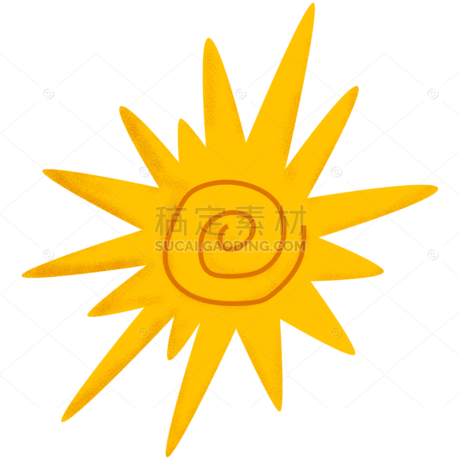 Sun Sticker