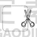 square cutting line