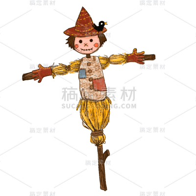 手绘-芒种氛围贴纸1