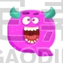 Letter Q Monster