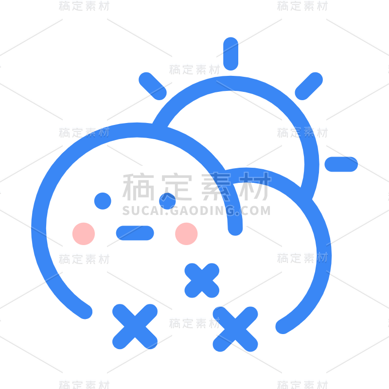 ICON-扁平风天气气象-SVG19