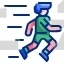 running
