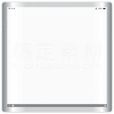 平板电脑界面窗口潮酷边框4