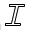 italic font