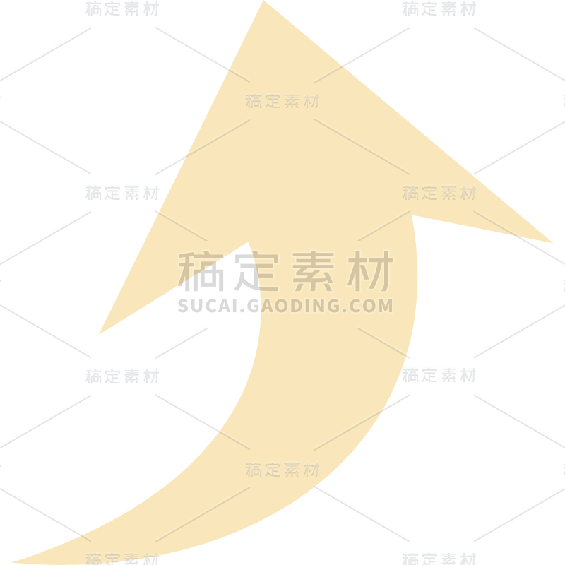 扁平-箭头贴纸-SVG6