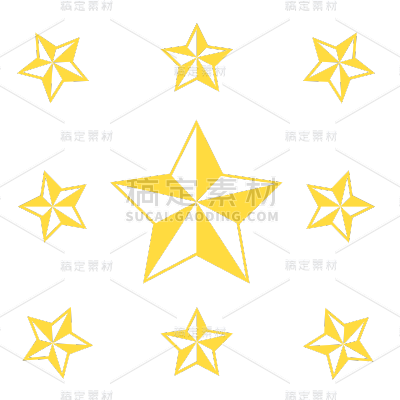 ICON-矢量星星图标6