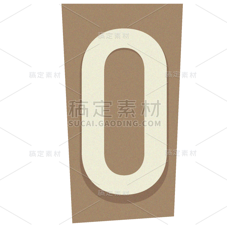 Number Sticker