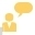 Male, Person, User, Chat, Message, Bubble, Thinking, Idea