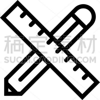 Pencil, Ruler, Design, Brand, Branding, Typography