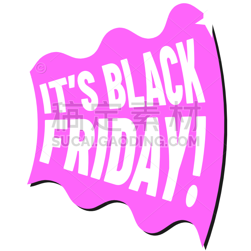 Black Friday Sale Sticker