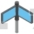 multiple screen stand