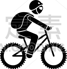 Fat Bike Cyclist