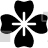 shamrock shape flower