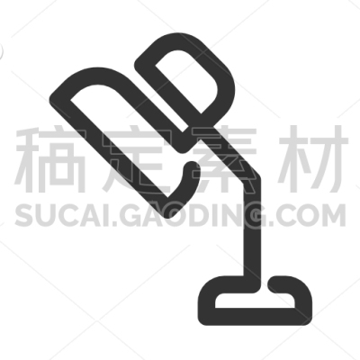 One, Line, Table, Lamp, Office