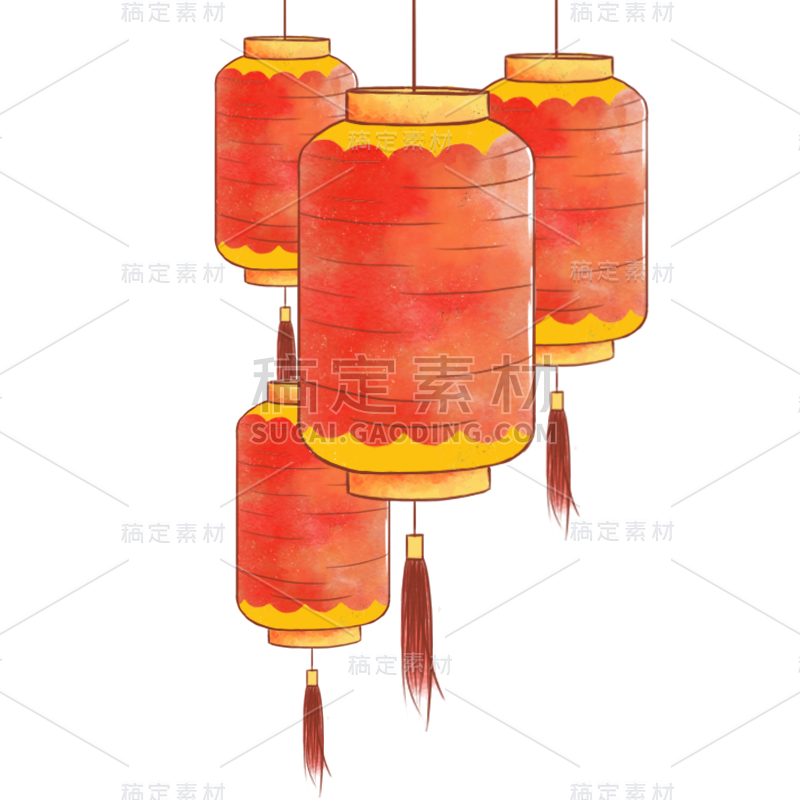 新春物品主题元素