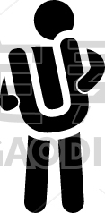 U