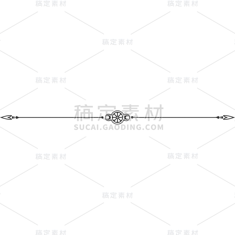 扁平-线条基础装饰元素-SVG4