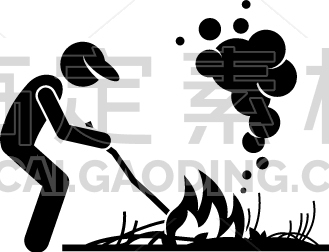 burning branches