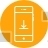Arrow, Down, Download, Line, Items, Interface, UI