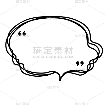 线性简单装饰型贴纸-气泡