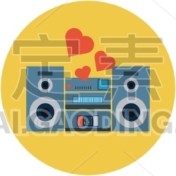 speakers with hearts