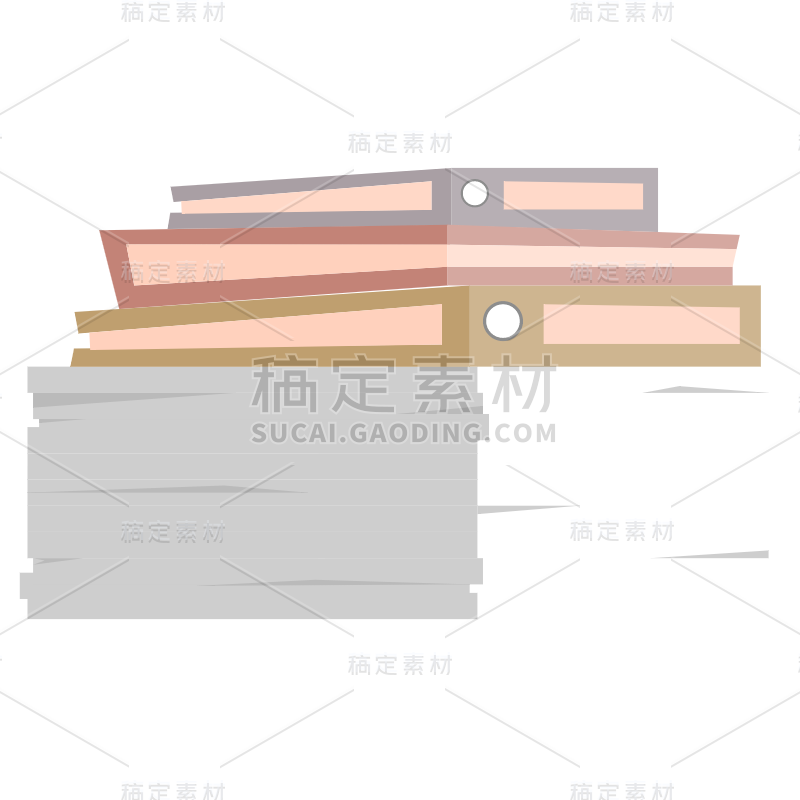 扁平-办公用品-SVG-文件