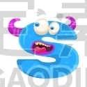 Letter S Monster