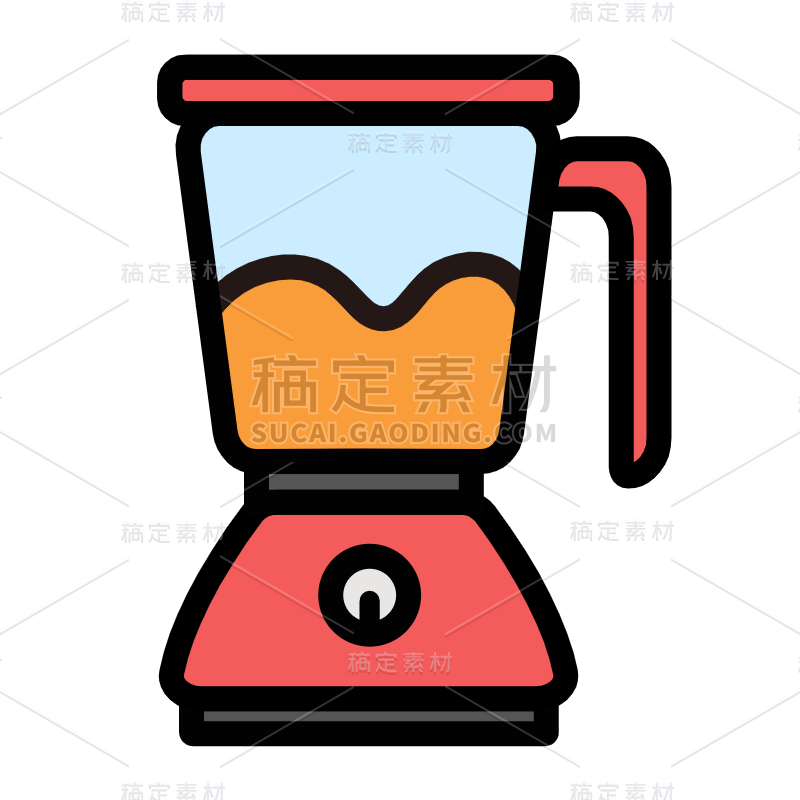 ICON-电器icon-SVG-榨汁机