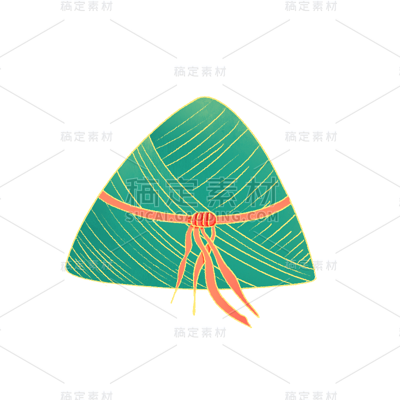 中国风-端午节贴纸-粽子