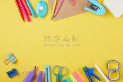 教育系列写实风学习用具