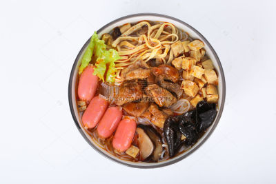 美食系列写实中国特色风味小吃酸辣粉