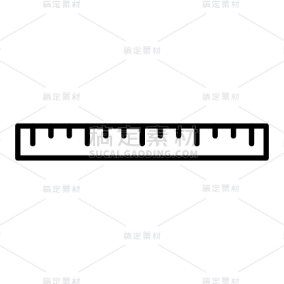ICON-维修工具-尺子