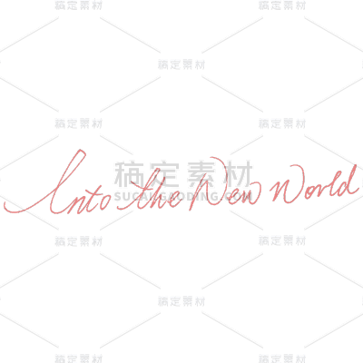 11W-常规-法式文字手写贴纸1-标准-B