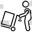 Man Pushing Cart