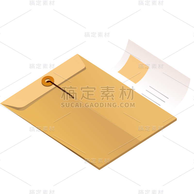 SVG-办公用品贴纸2-文件袋