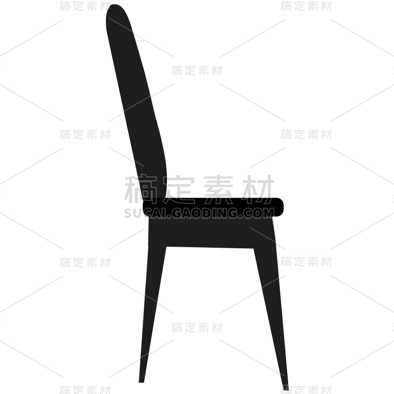 扁平-家居生活贴纸-SVG-椅子2