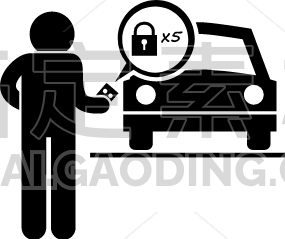 checking car lock