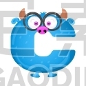 Cartoon C Monster