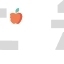 Apple, Fruit, Teaching, Study, Basic, School, Half, Eat